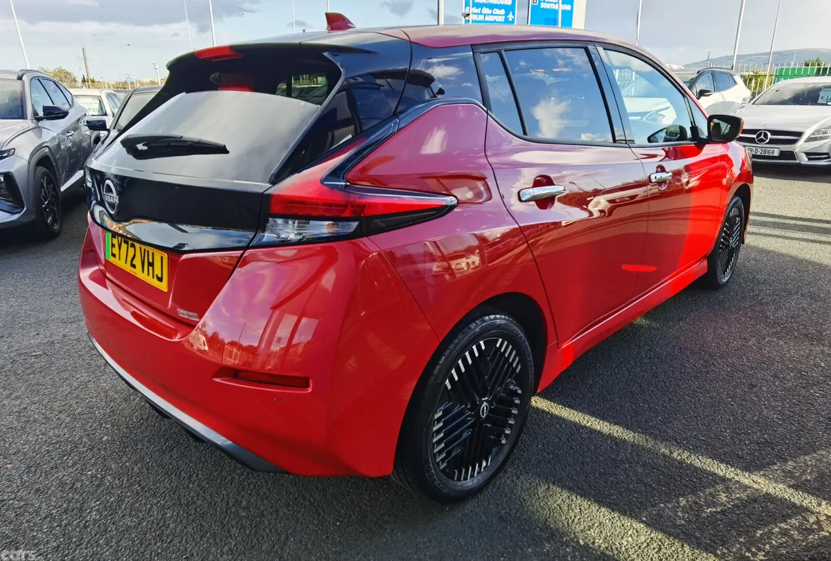 Nissan Leaf Hatchback, Electric, 2022, Red