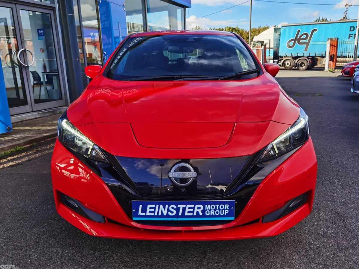 Nissan Leaf Hatchback, Electric, 2022, Red