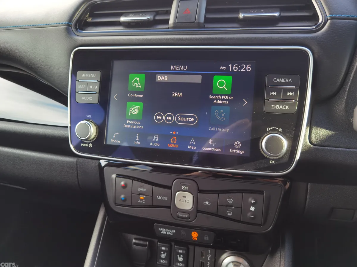 Nissan Leaf Hatchback, Electric, 2022, Red