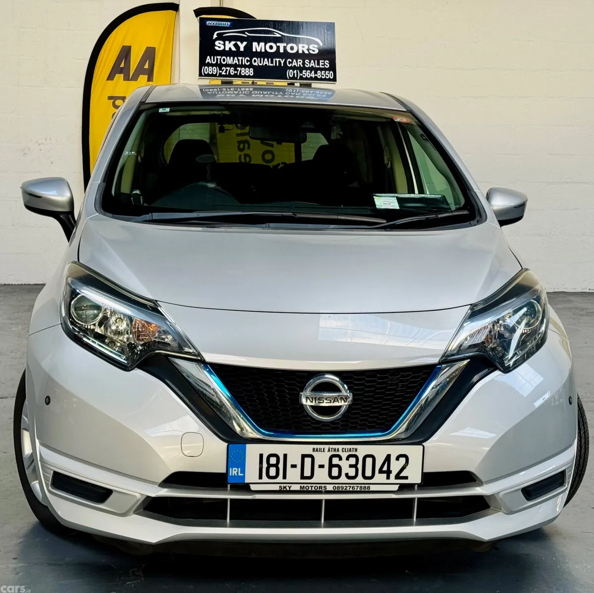 Nissan Note MPV, Petrol Hybrid, 2018, Silver