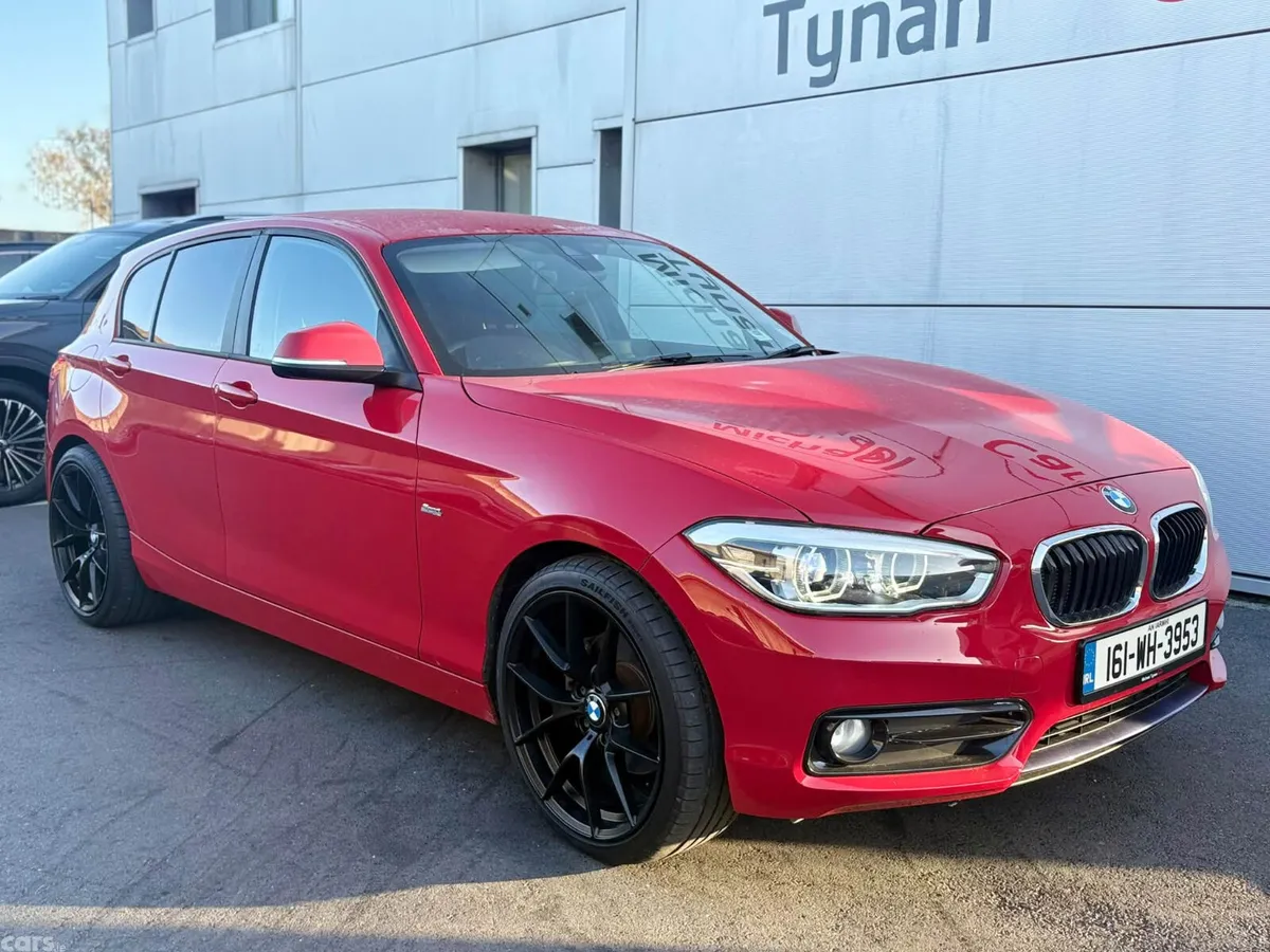 BMW 1-Series Hatchback, Diesel, 2016, Red