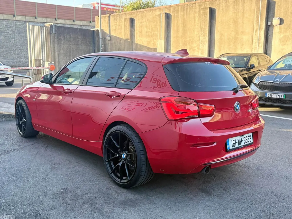 BMW 1-Series Hatchback, Diesel, 2016, Red