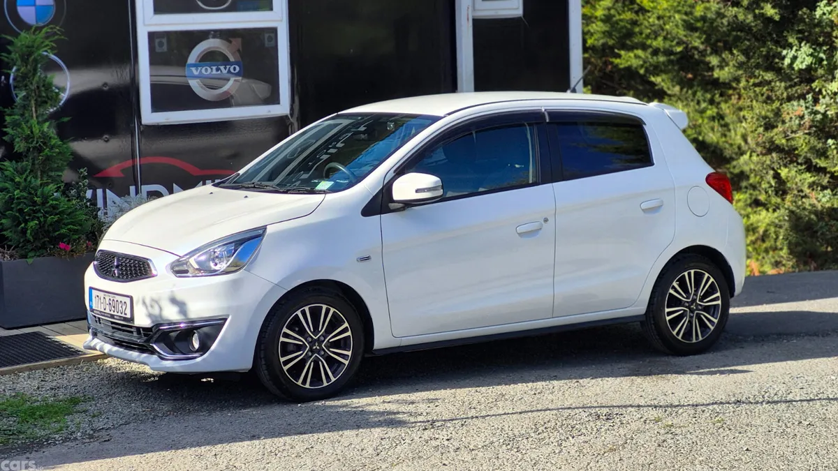 Mitsubishi Mirage Hatchback, Petrol, 2017, White