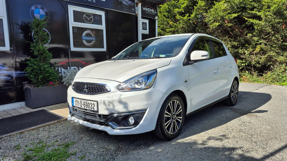 Mitsubishi Mirage Hatchback, Petrol, 2017, White
