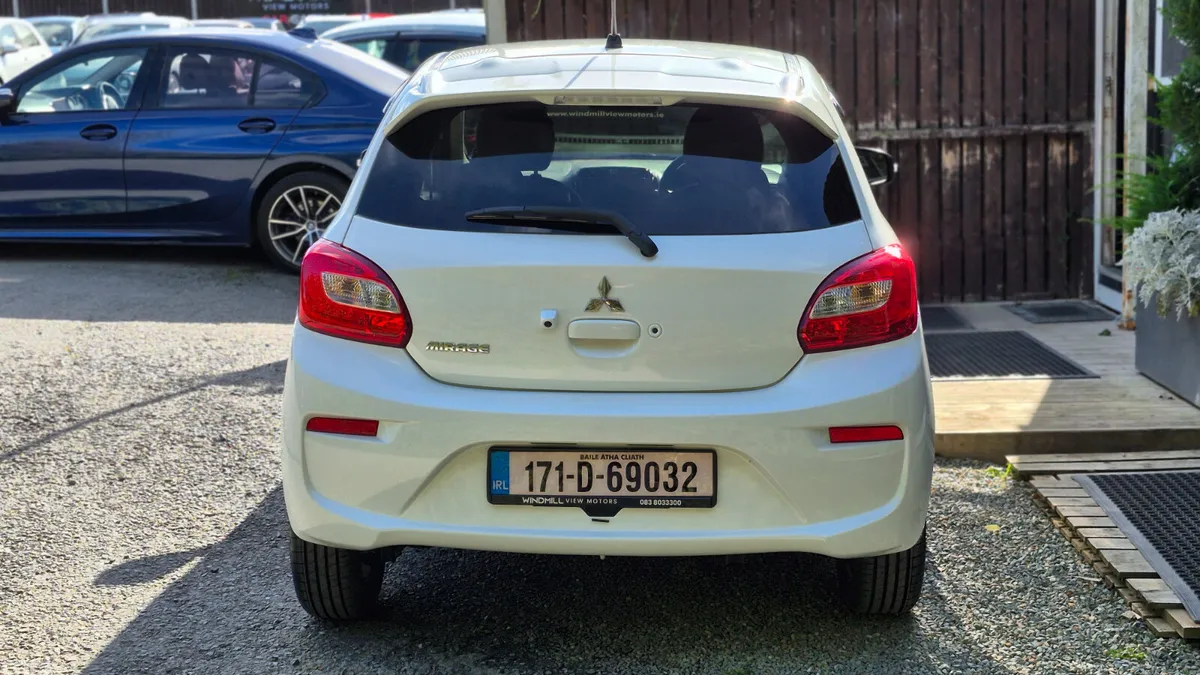 Mitsubishi Mirage Hatchback, Petrol, 2017, White