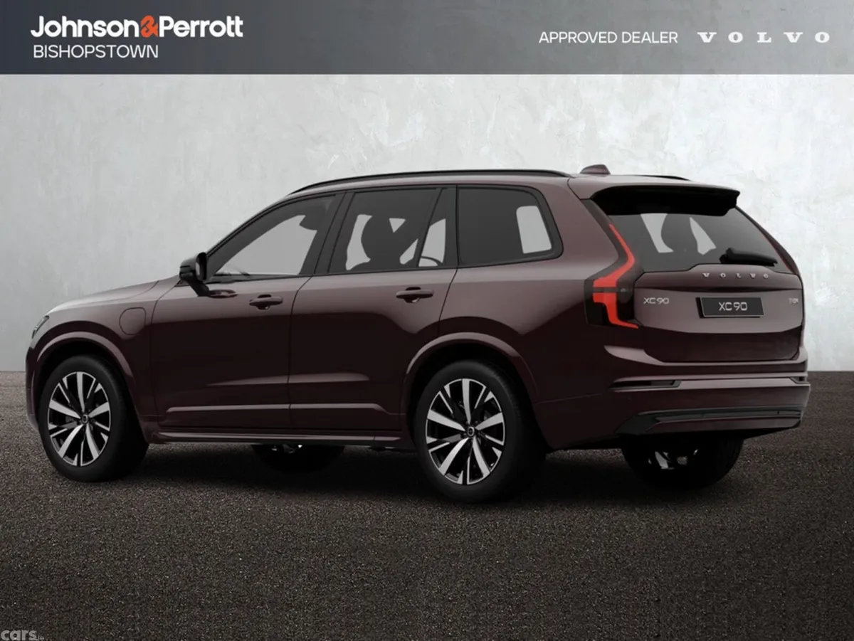 Volvo XC90 SUV, Petrol Plug-in Hybrid, 2026, Red