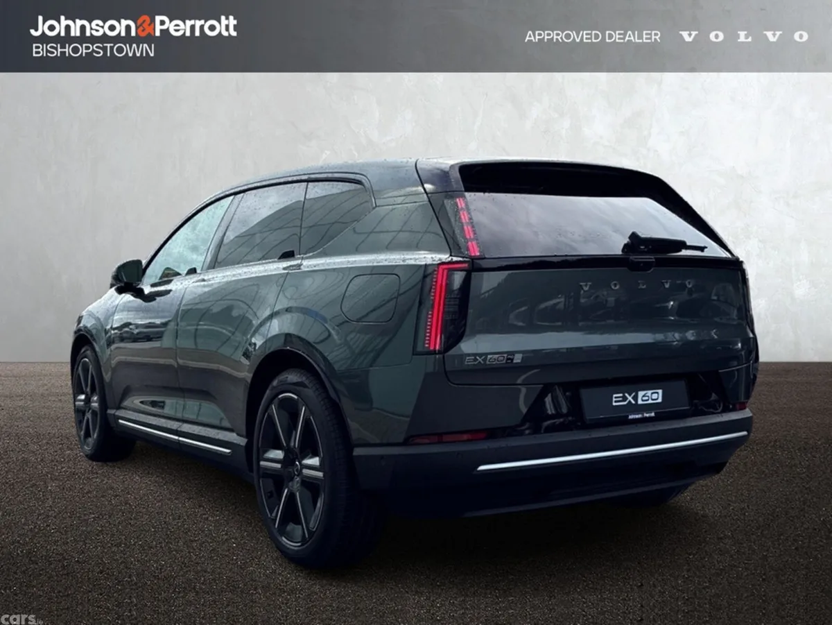 Volvo EX60 SUV, Electric, 2027, Green