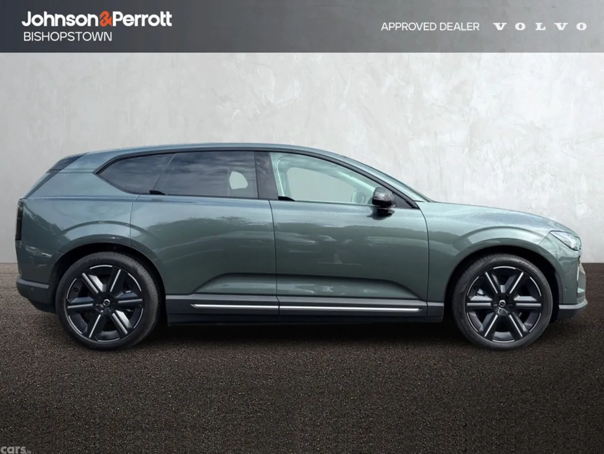 Volvo EX60 SUV, Electric, 2027, Green