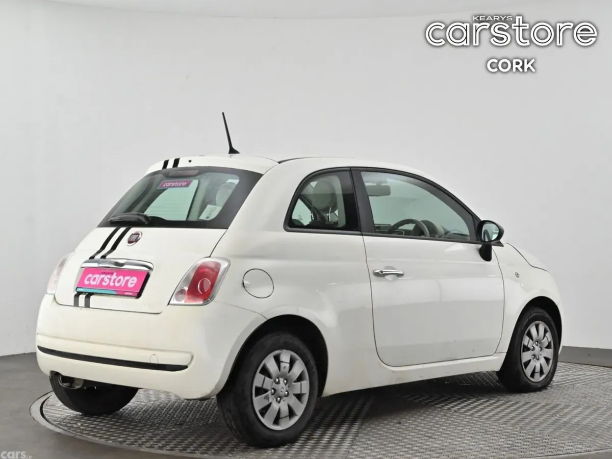 Fiat 500 Hatchback, Petrol, 2015, White