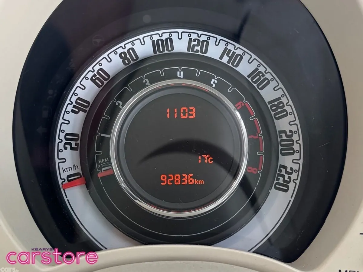 Fiat 500 Hatchback, Petrol, 2015, White