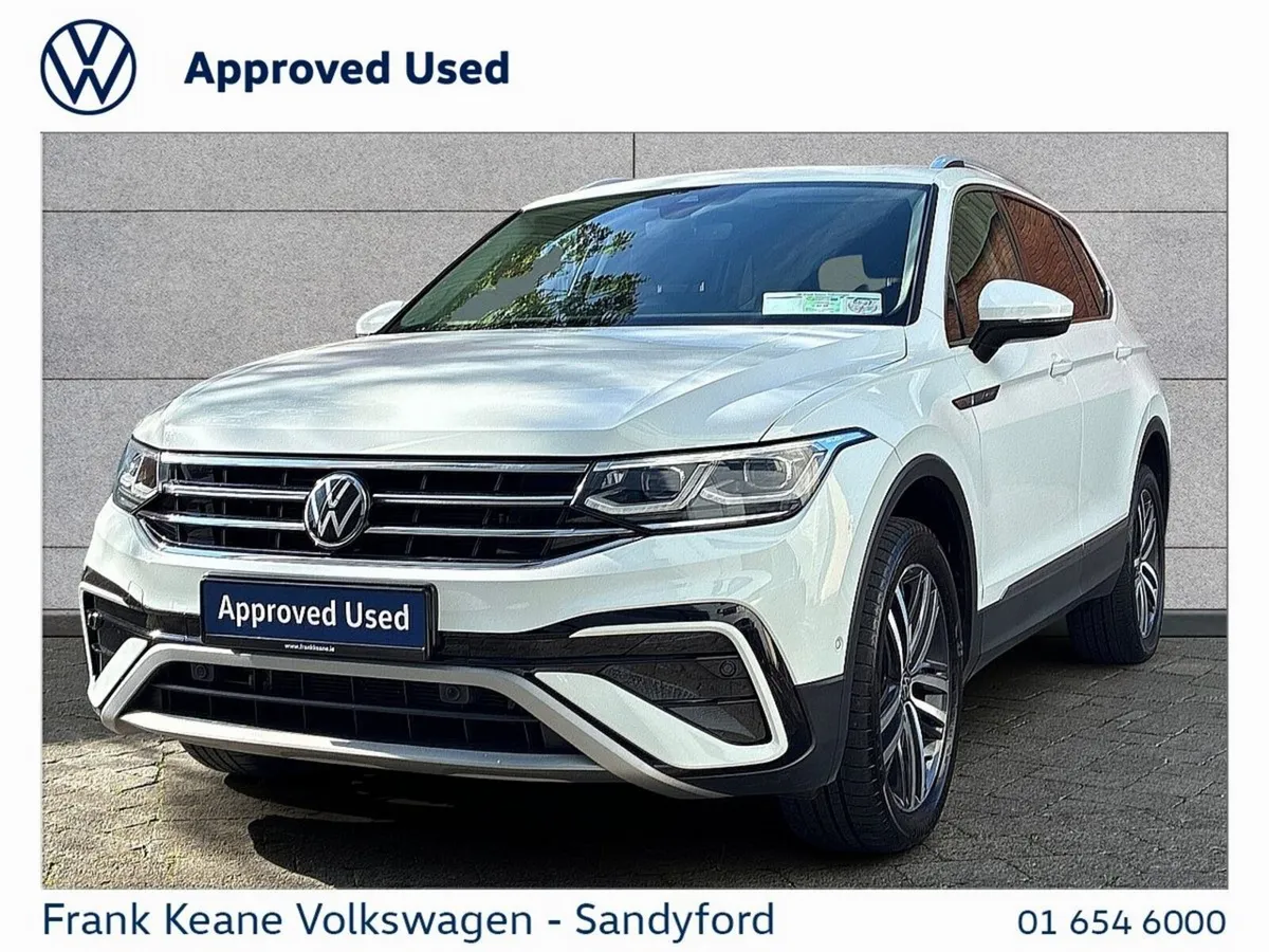 Volkswagen Tiguan Allspace SUV, Diesel, 2022, White