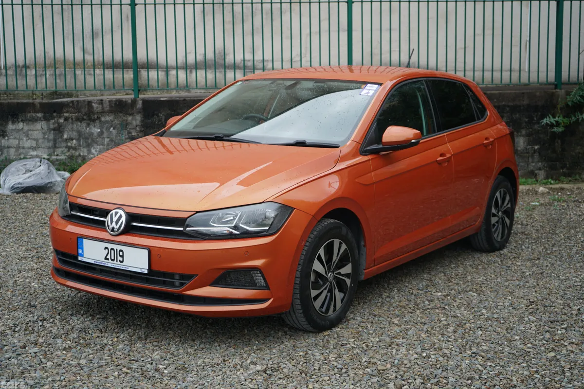 Volkswagen Polo Hatchback, Petrol, 2019, Orange