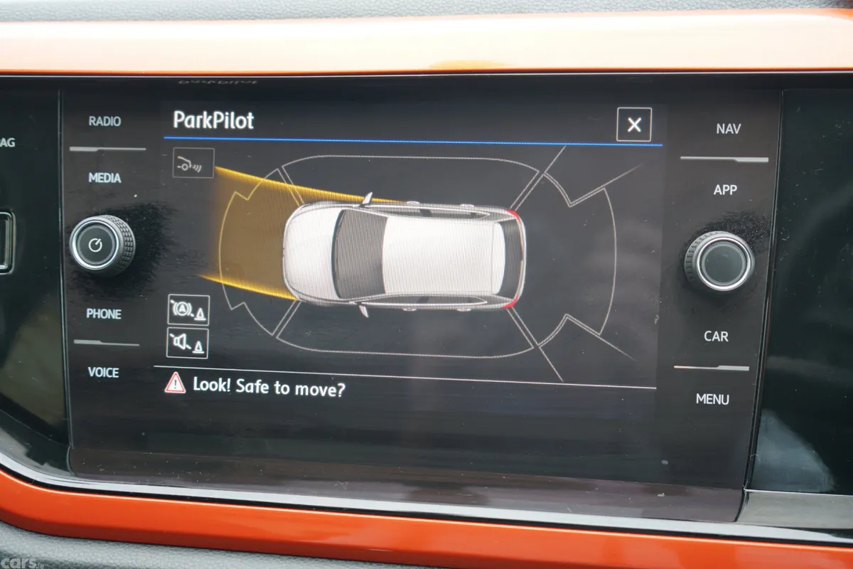 Volkswagen Polo Hatchback, Petrol, 2019, Orange
