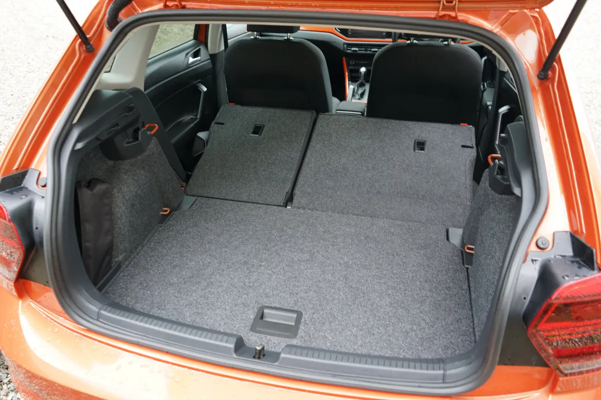 Volkswagen Polo Hatchback, Petrol, 2019, Orange