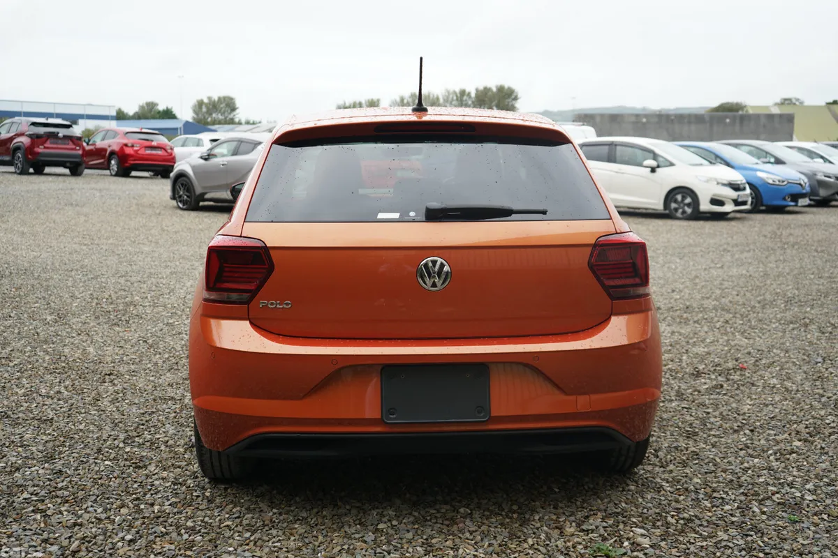 Volkswagen Polo Hatchback, Petrol, 2019, Orange