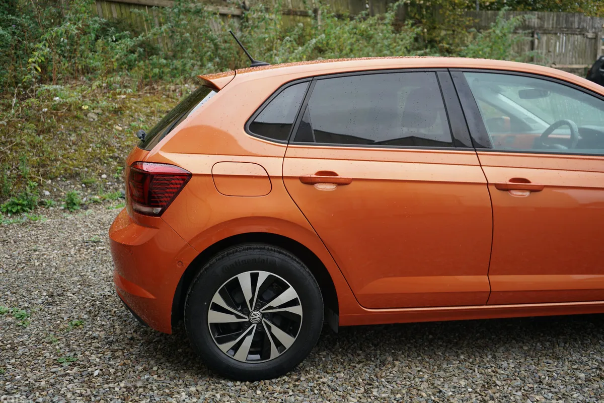 Volkswagen Polo Hatchback, Petrol, 2019, Orange