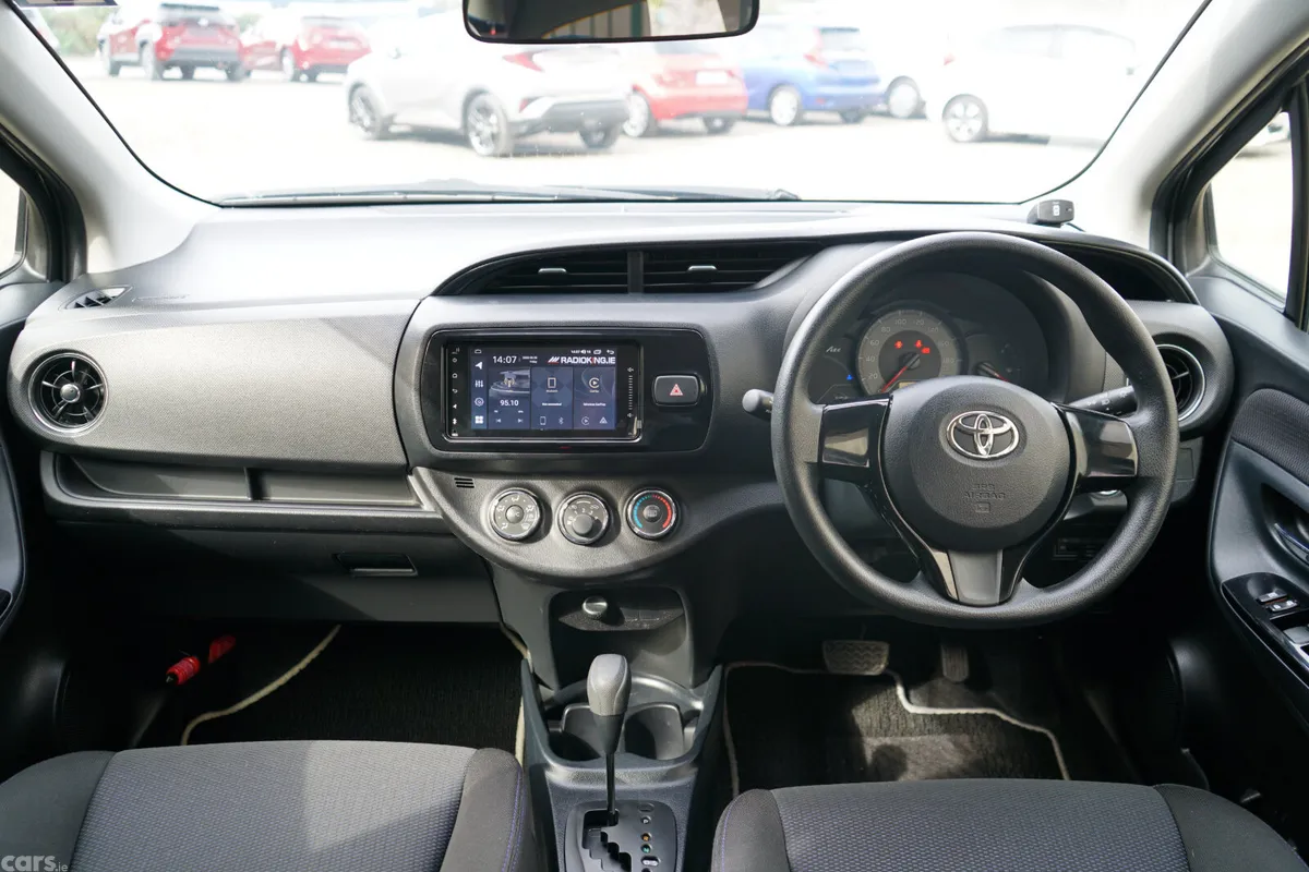 Toyota Vitz Hatchback, Petrol, 2016, Black