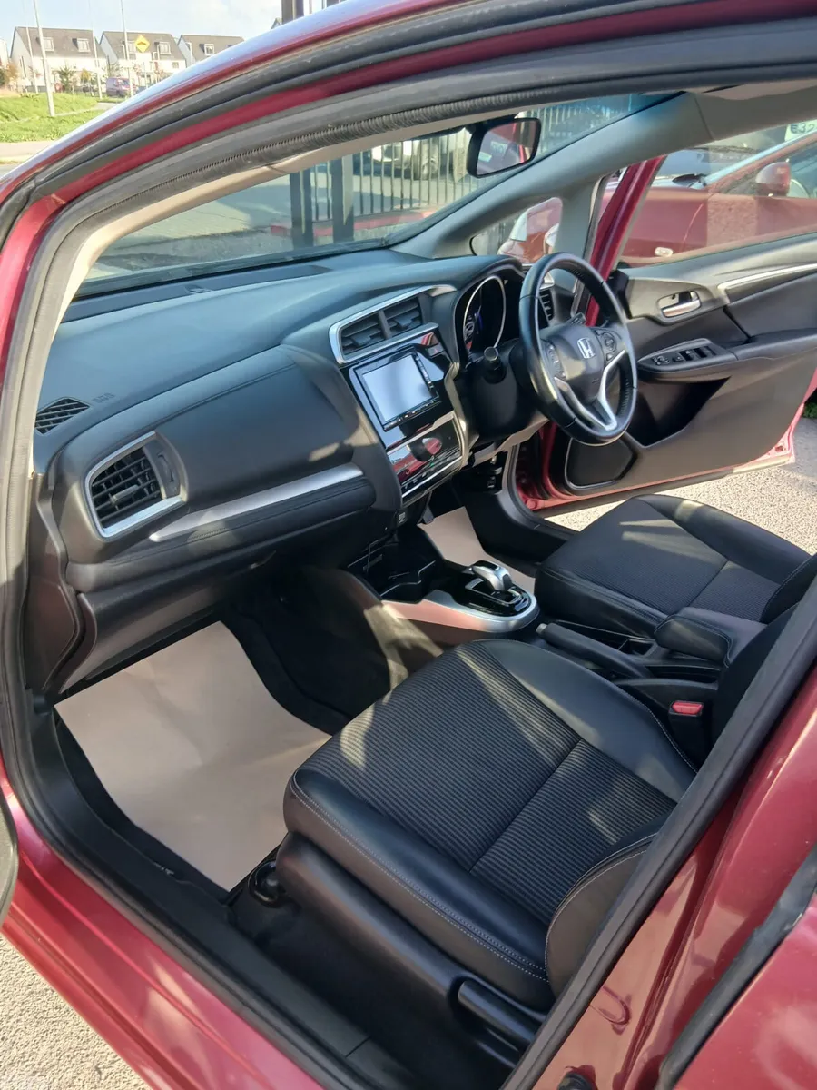 Honda Fit Hatchback, Petrol Hybrid, 2019, Red