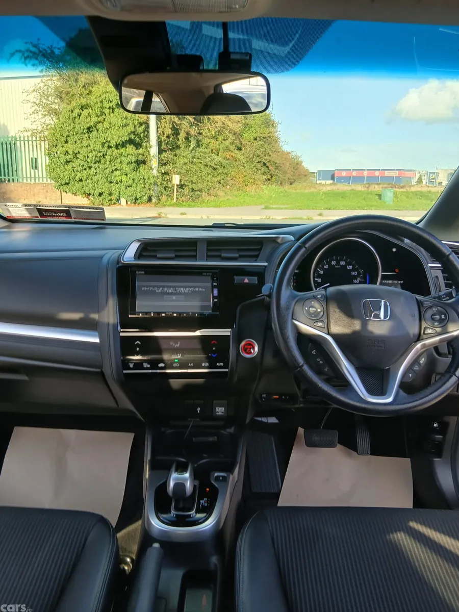 Honda Fit Hatchback, Petrol Hybrid, 2019, Red