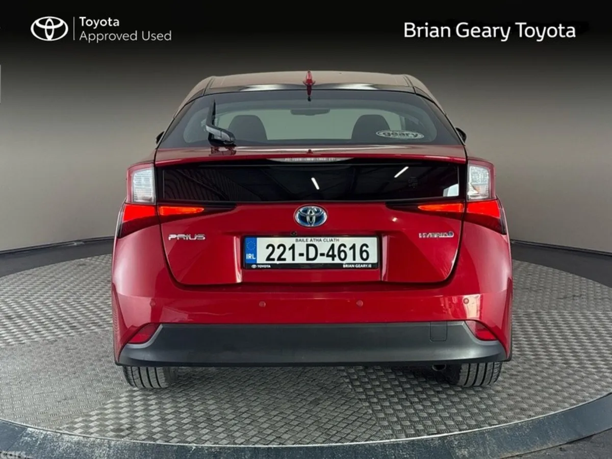 Toyota Prius Hatchback, Petrol Hybrid, 2022, Red