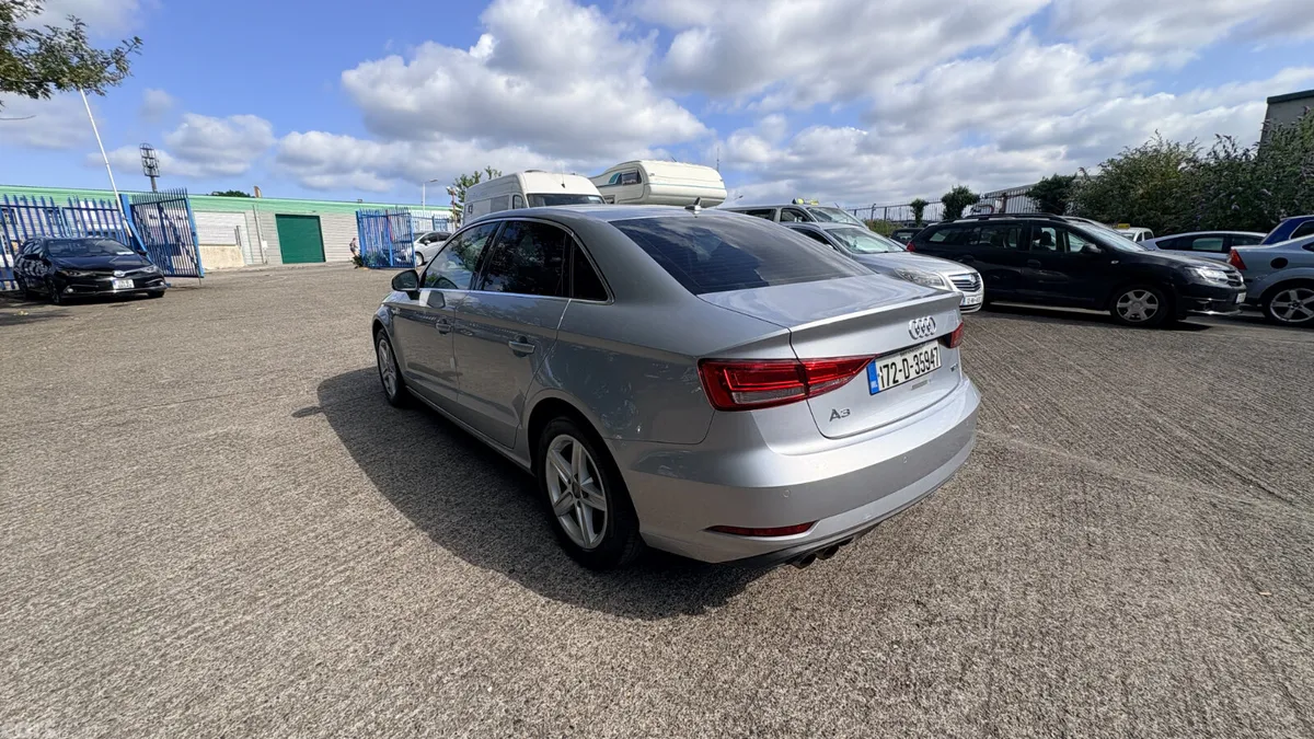 Audi A3 Saloon, Petrol, 2017, Silver