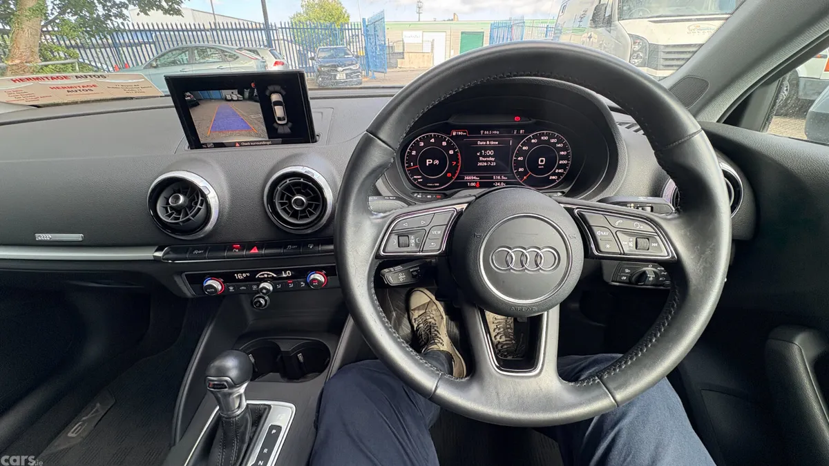 Audi A3 Saloon, Petrol, 2017, Silver