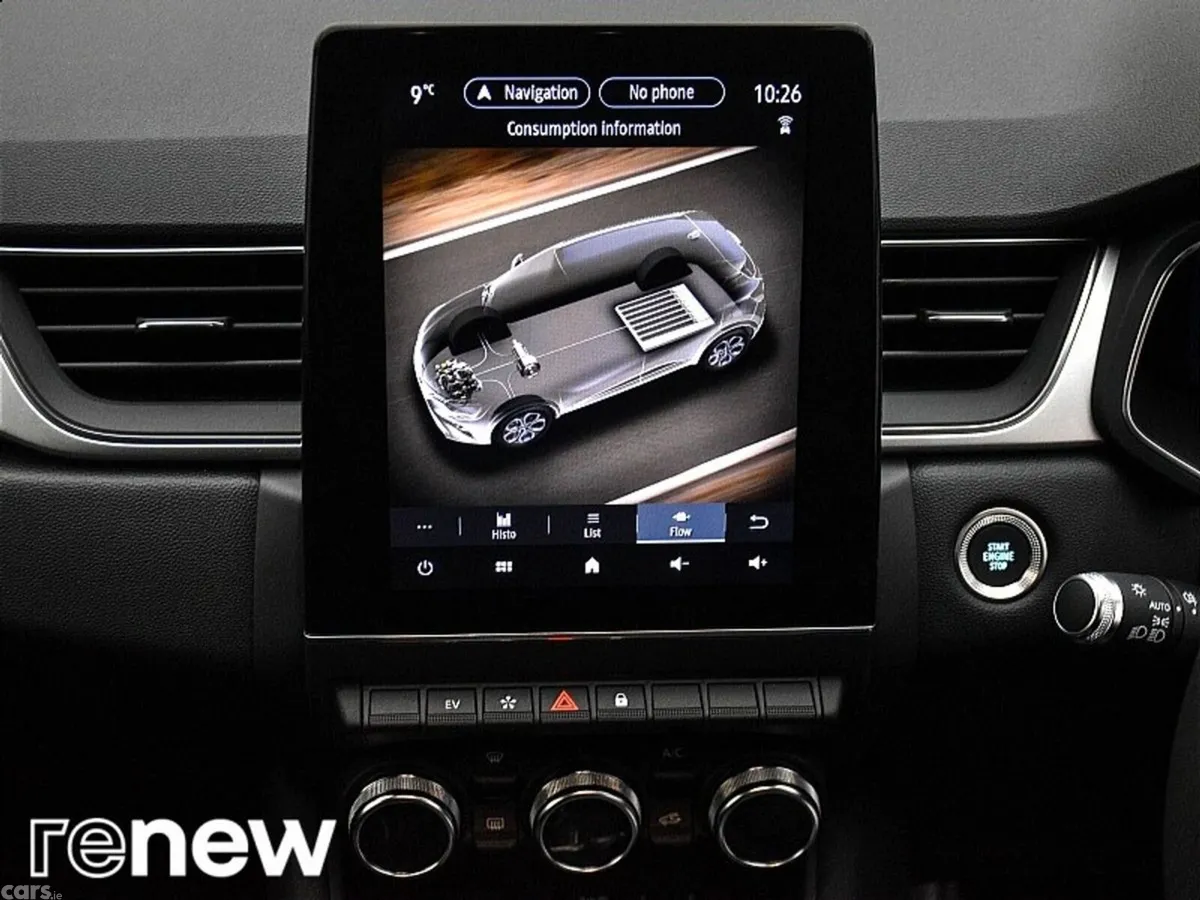 Renault Captur SUV, Petrol Plug-in Hybrid, 2021, Red