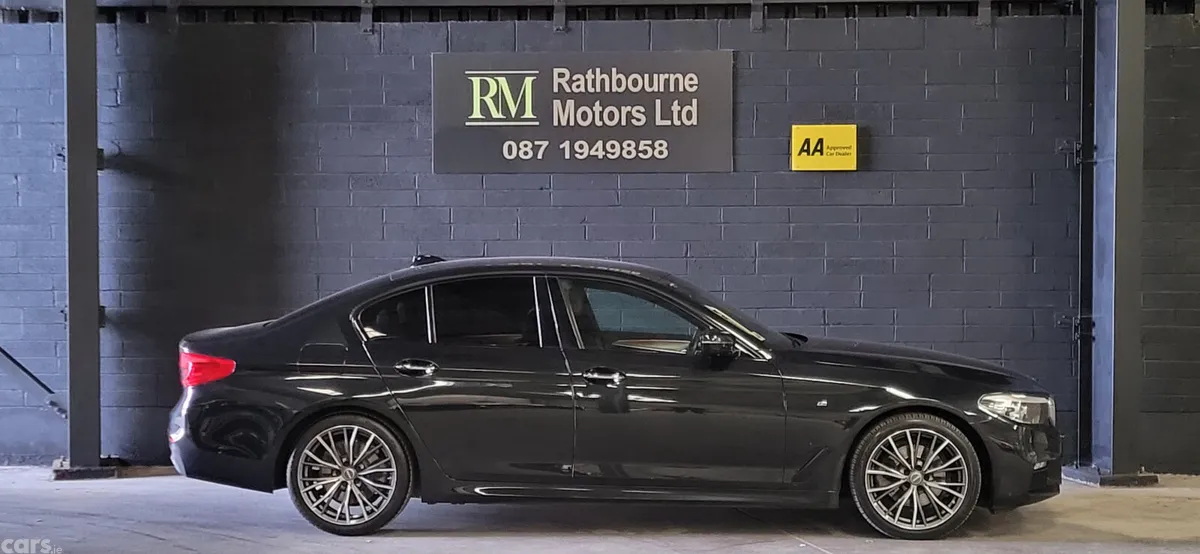 BMW 5-Series Saloon, Diesel, 2018, Black