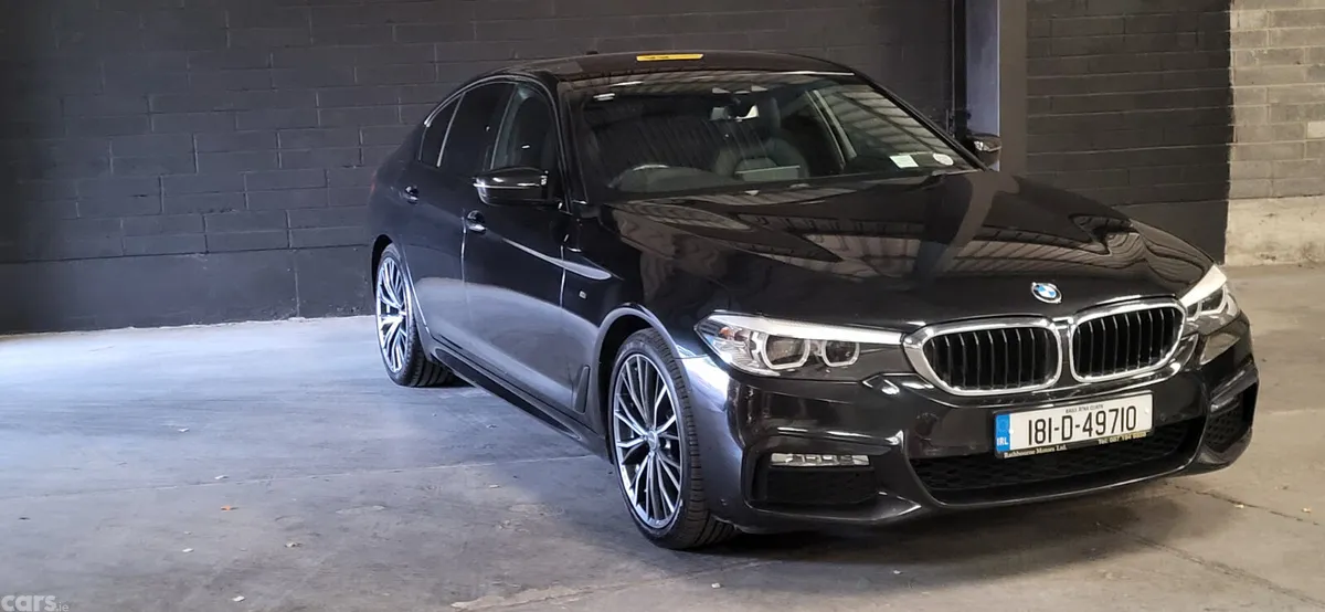 BMW 5-Series Saloon, Diesel, 2018, Black