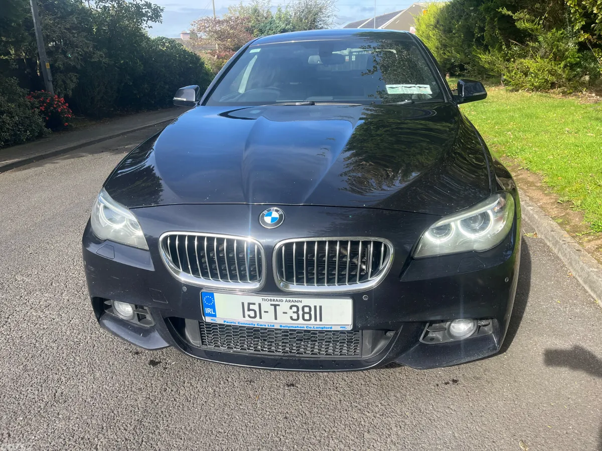 BMW 5-Series Saloon, Diesel, 2015, Black