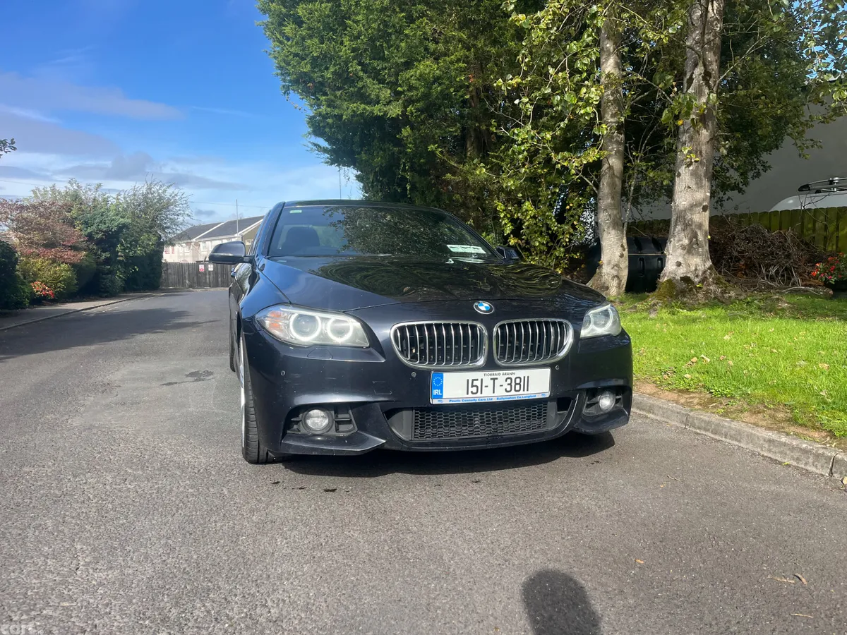 BMW 5-Series Saloon, Diesel, 2015, Black