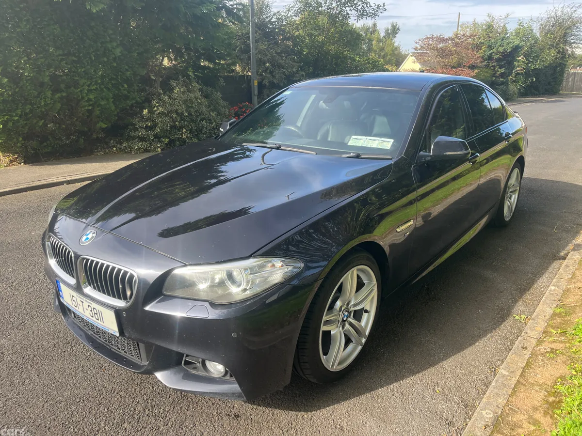 BMW 5-Series Saloon, Diesel, 2015, Black