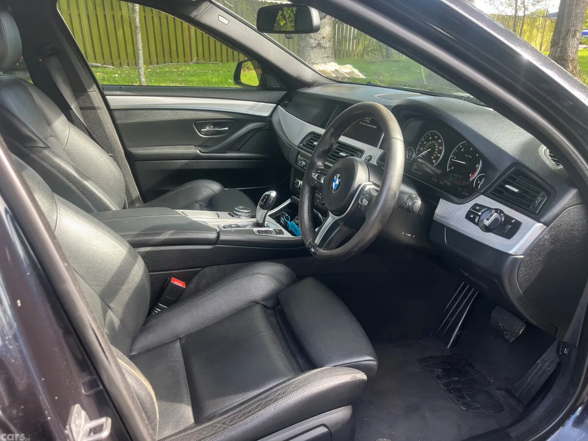 BMW 5-Series Saloon, Diesel, 2015, Black