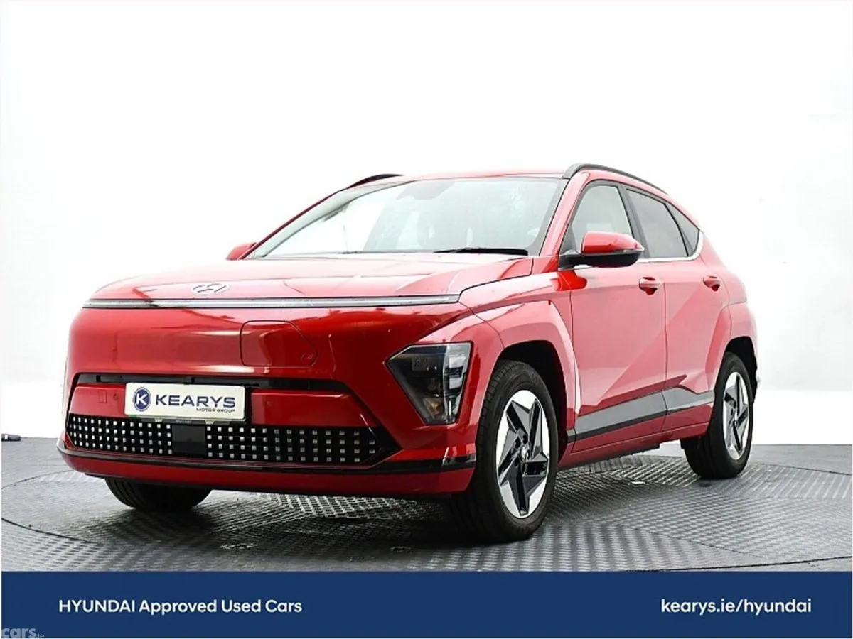 Hyundai KONA SUV, Electric, 2024, Red