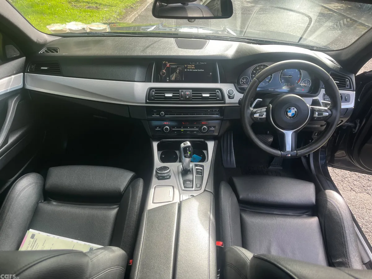 BMW 5-Series Saloon, Diesel, 2015, Black