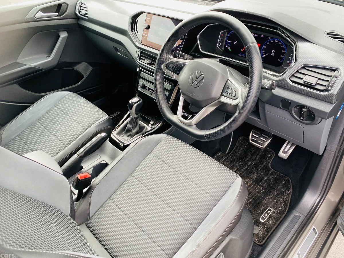 Volkswagen T-Cross Hatchback, Petrol, 2021, Grey