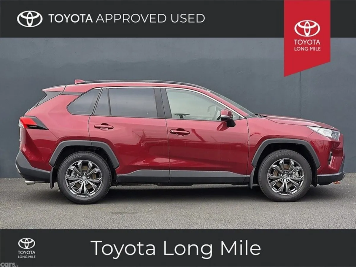 Toyota RAV4 SUV, Petrol Hybrid, 2024, Red