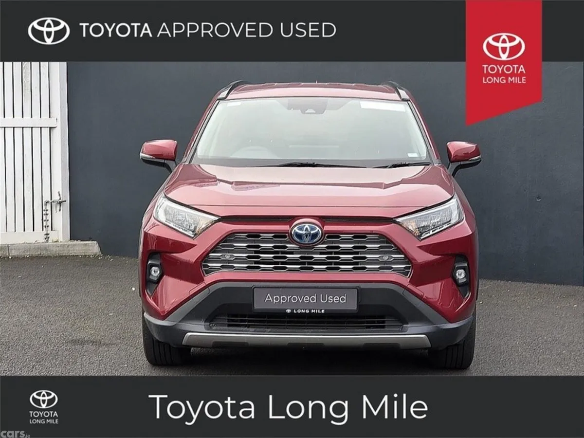 Toyota RAV4 SUV, Petrol Hybrid, 2024, Red