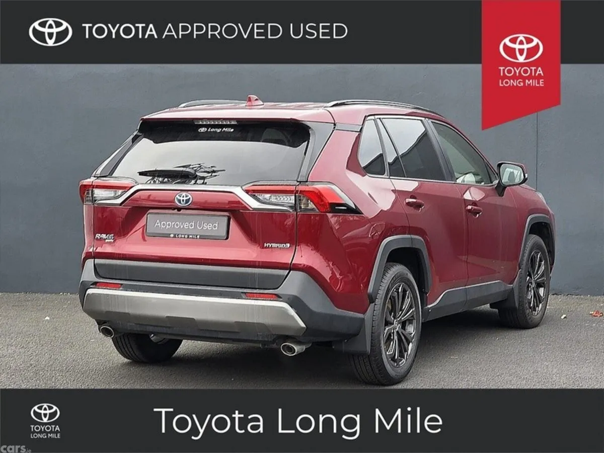 Toyota RAV4 SUV, Petrol Hybrid, 2024, Red