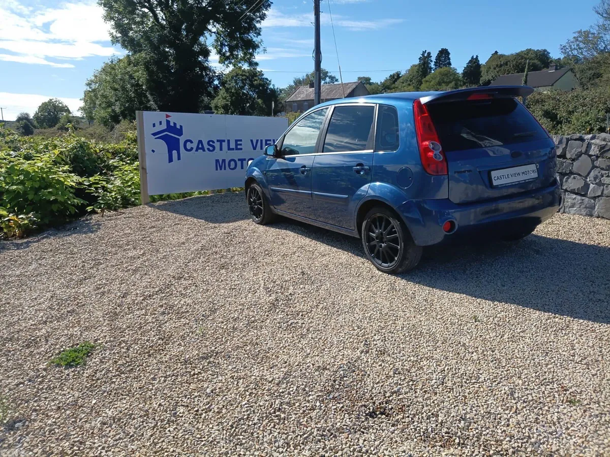 Ford Fiesta Hatchback, Petrol, 2008, Blue