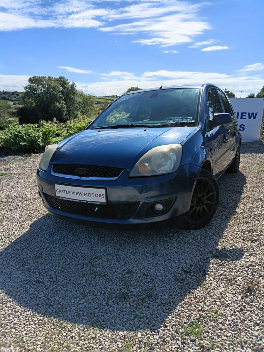 Ford Fiesta Hatchback, Petrol, 2008, Blue