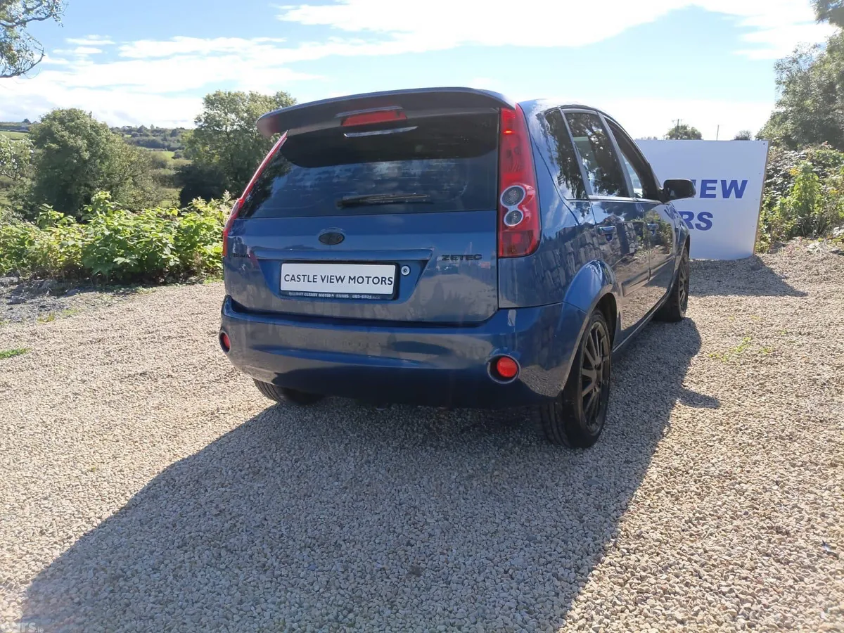 Ford Fiesta Hatchback, Petrol, 2008, Blue
