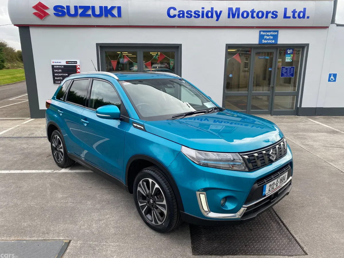Suzuki Vitara SUV, Petrol Hybrid, 2021, Blue