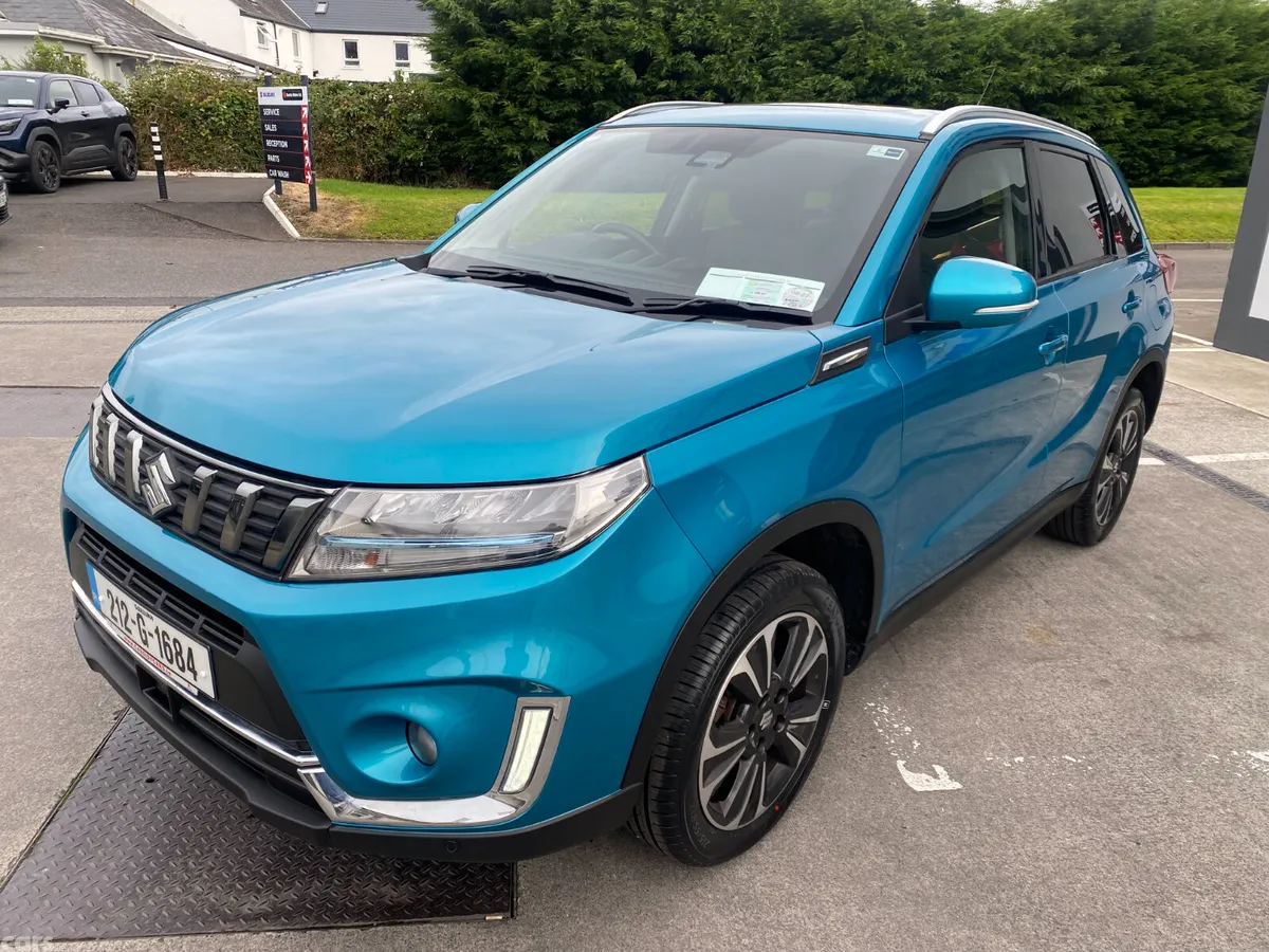 Suzuki Vitara SUV, Petrol Hybrid, 2021, Blue
