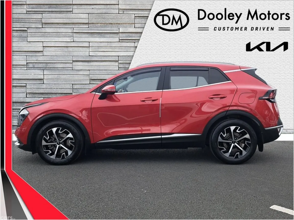 Kia Sportage SUV, Diesel Hybrid, 2023, Red