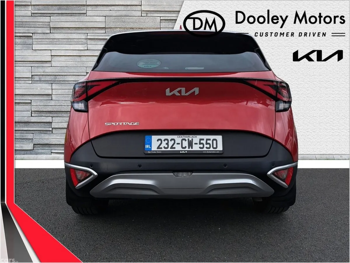 Kia Sportage SUV, Diesel Hybrid, 2023, Red