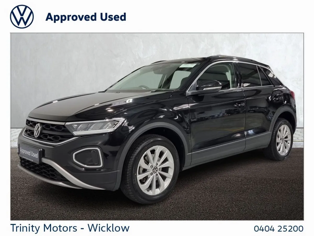 Volkswagen T-Roc SUV, Petrol, 2026, Black