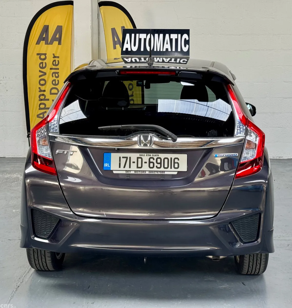Honda Fit Hatchback, Petrol Hybrid, 2017, Grey