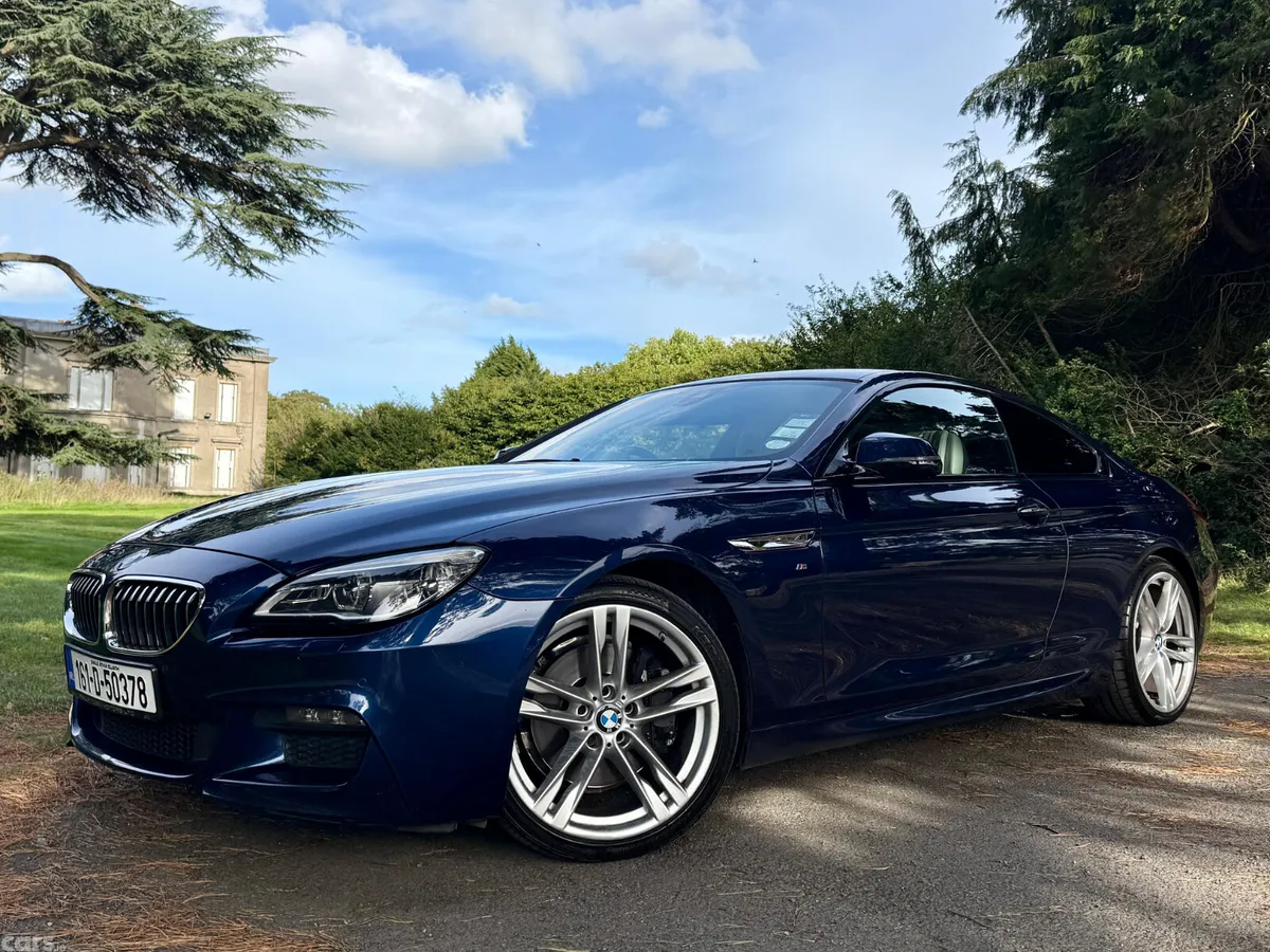 BMW 6-Series Coupe, Diesel, 2016, Blue