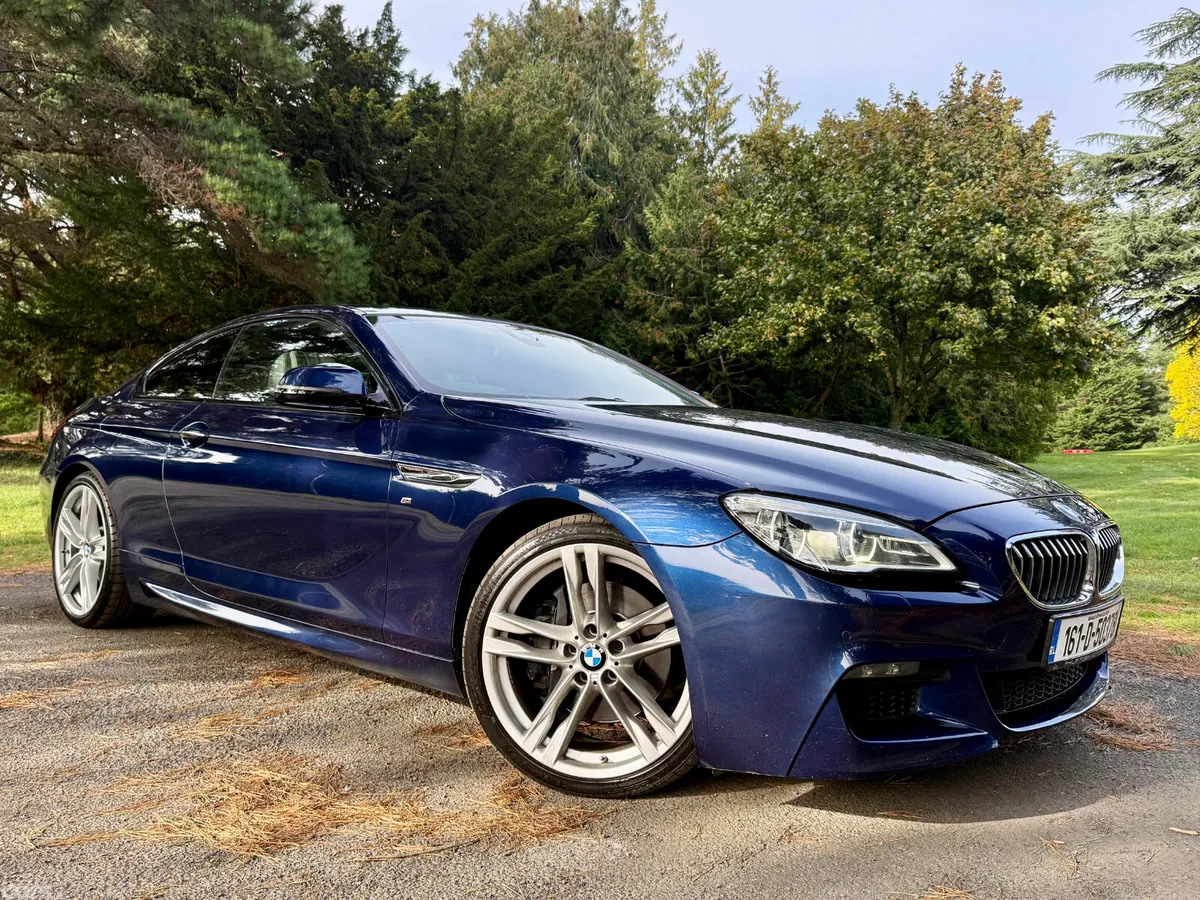 BMW 6-Series Coupe, Diesel, 2016, Blue
